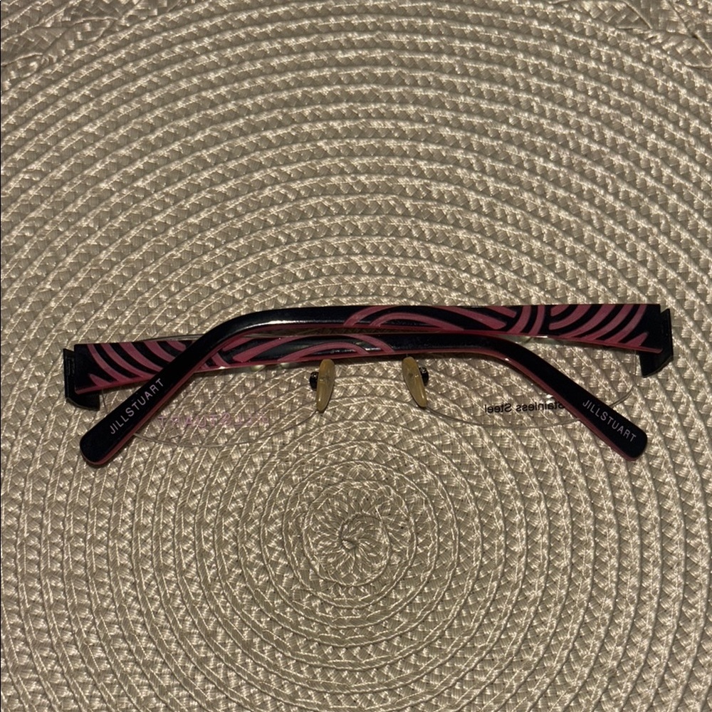 Jill Stuart Pink Rimless Glasses - Picture 6 of 8